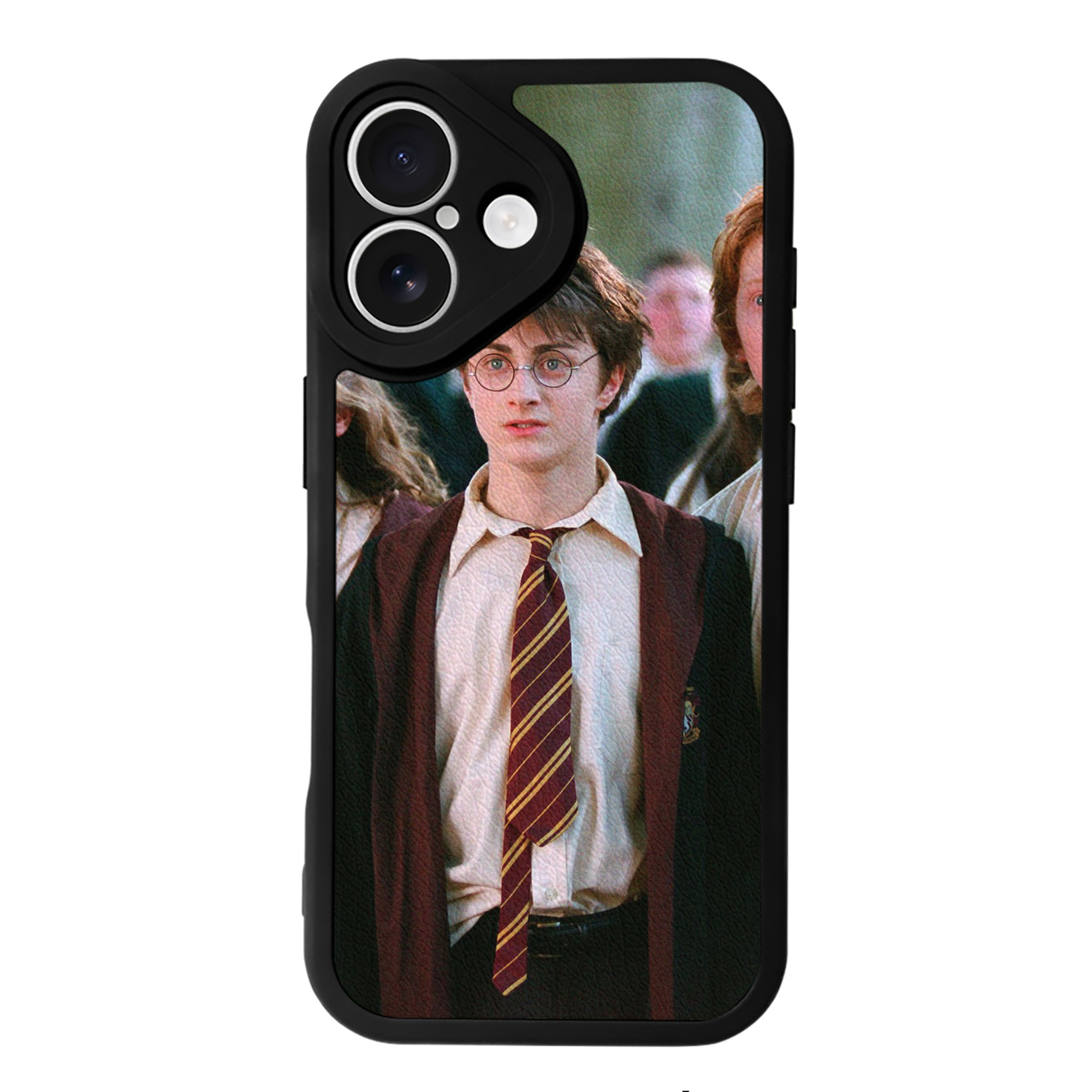 （画像用） Harry Potter ハリー・ポッターシリーズ 【iPhone 16シリーズ対応】シリコンスマホケース（レザー調） 材質：シリコン